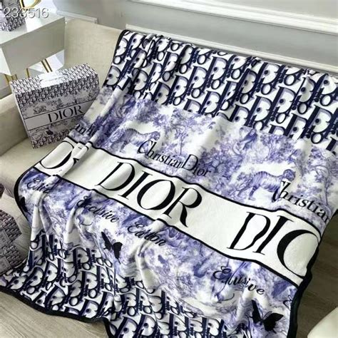 fake dior blanket